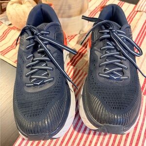 Hoka One One womans Dark Blue Athletic Shoes